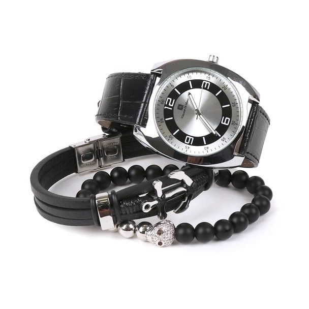 Armband en horlogeset - Zilver